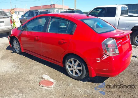 2012 Nissan Sentra 2.0 Sr из США, поврежденный, VIN 3N1AB6AP0CL638983